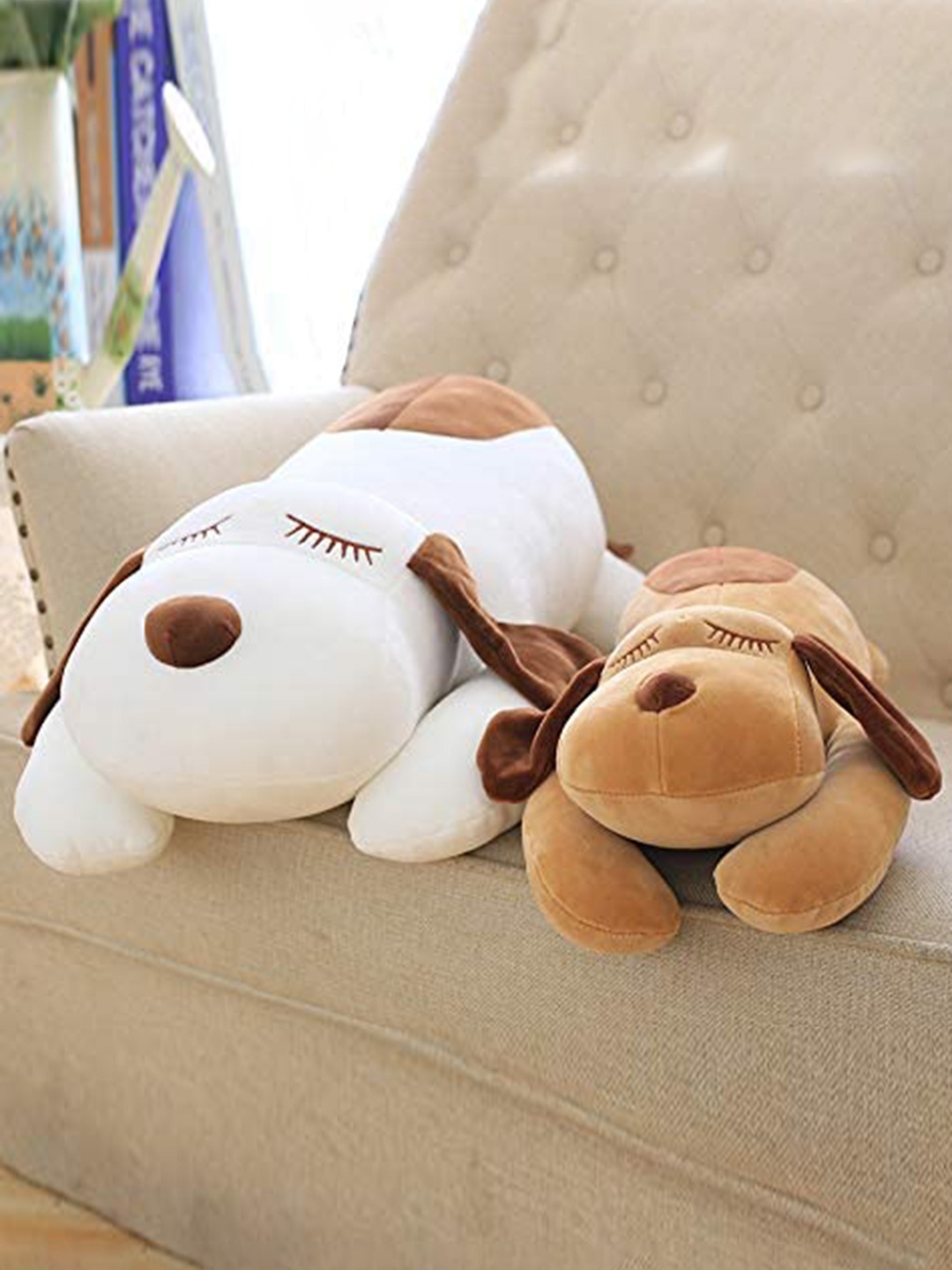 

Animal Alley Kids Dexter Dog Soft Toys and Dolls, Brown