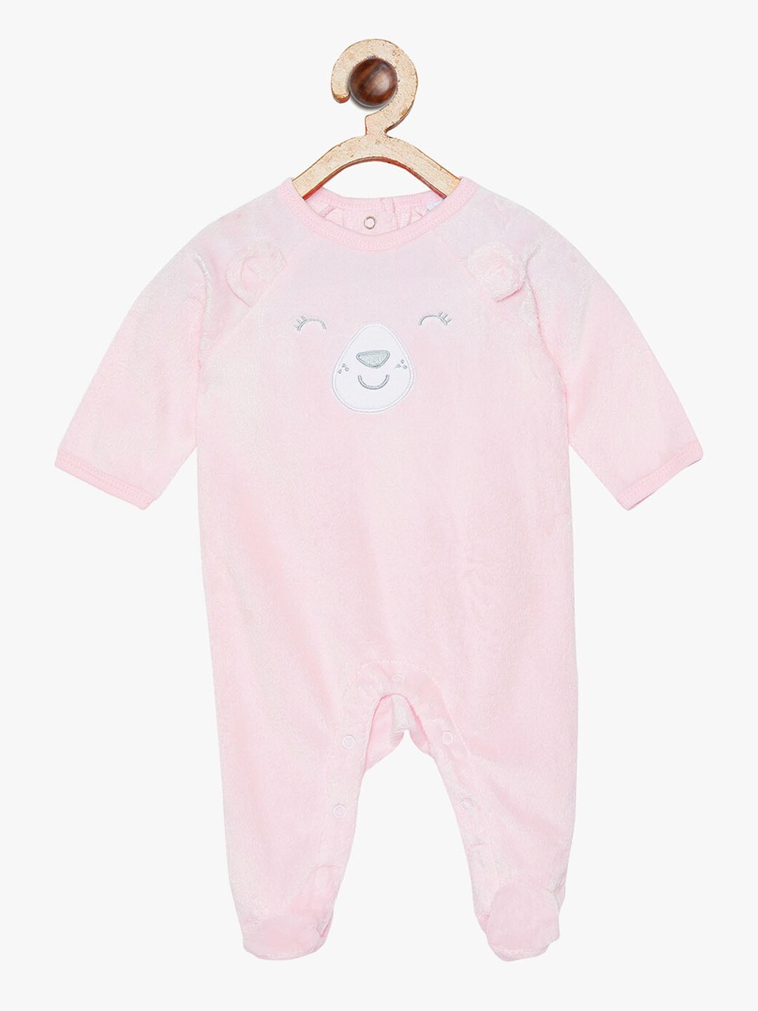 

BAESD Infants Printed Cotton Rompers, Pink