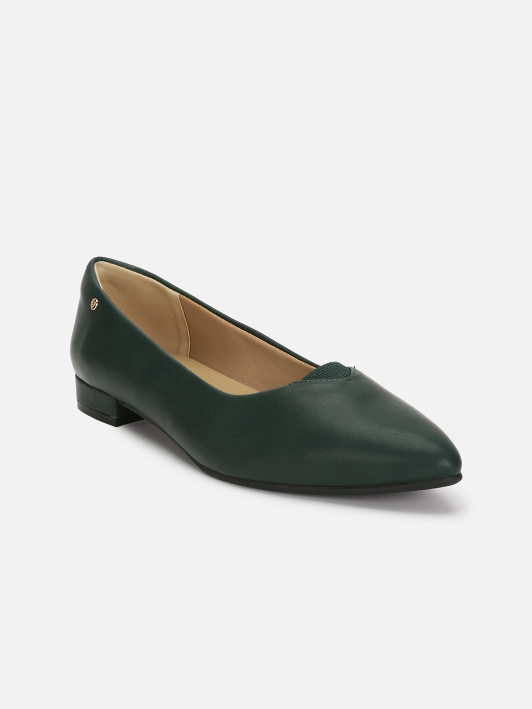 

Allen Solly Woman Pointed Toe Ballerinas, Green