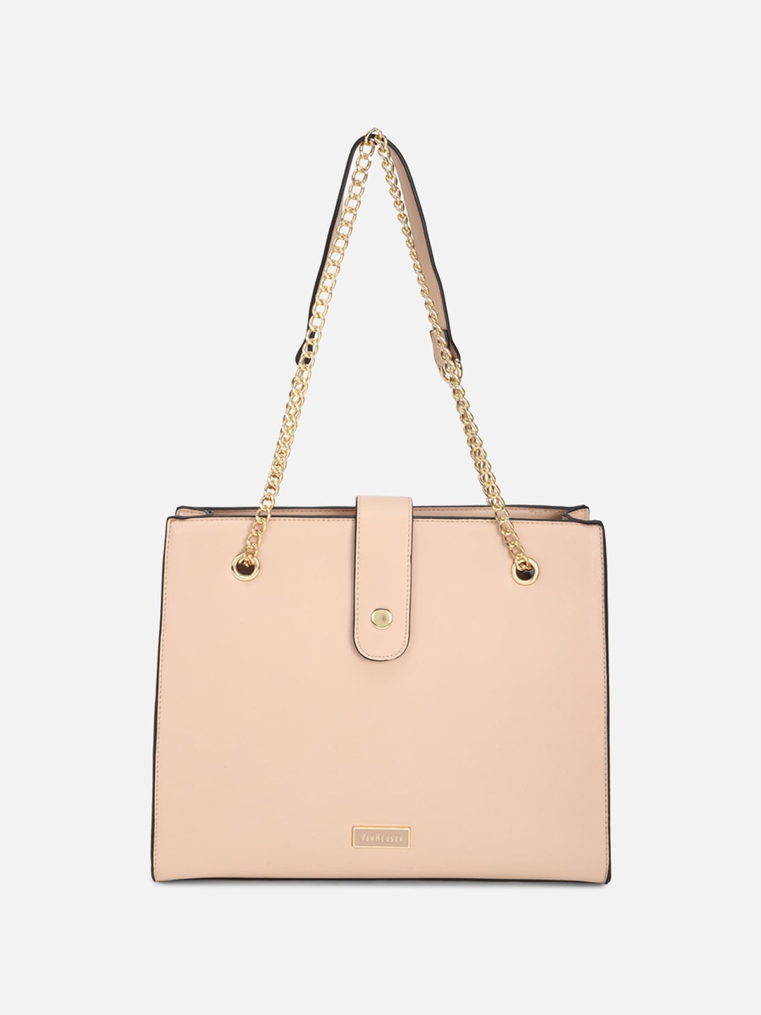 

Van Heusen Woman PU Structured Hobo Bag, Beige