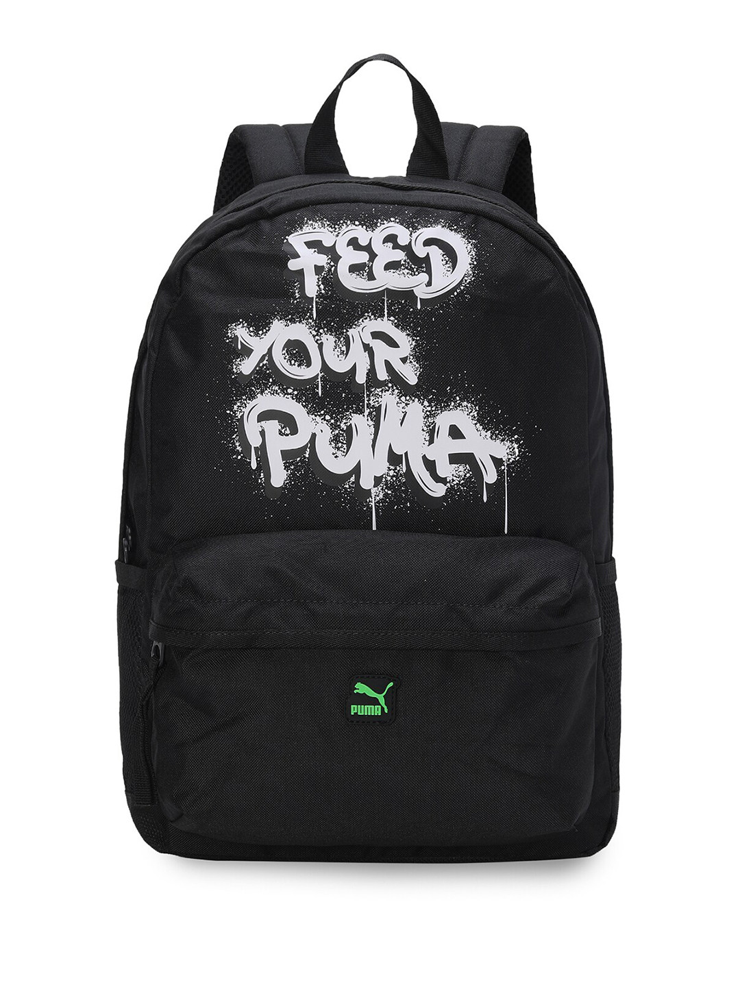 

Puma Kids Feed Your PUMA Printed Backpack, Black