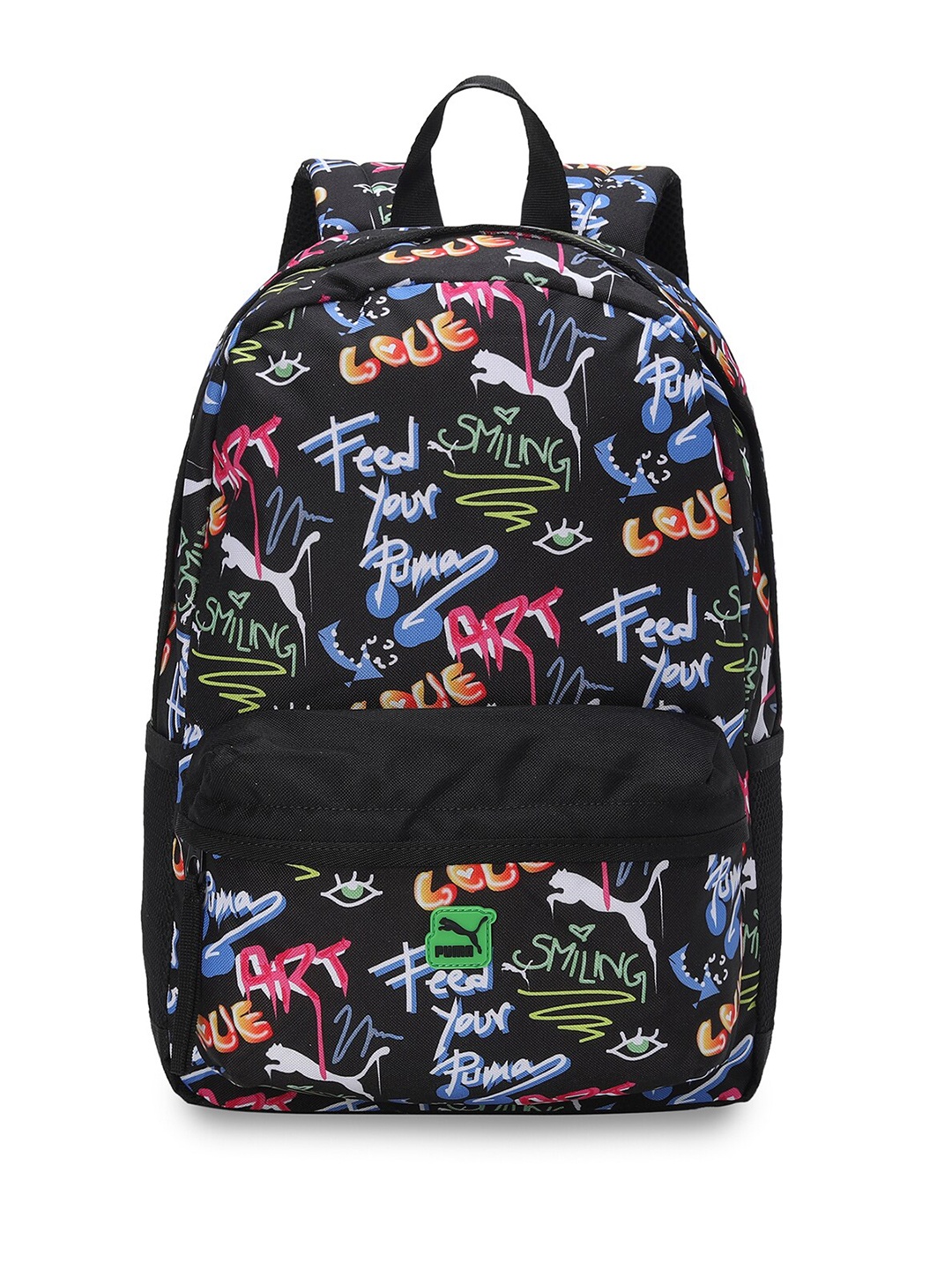 

Puma Kids Feed Your PUMA Printed Backpack, Black