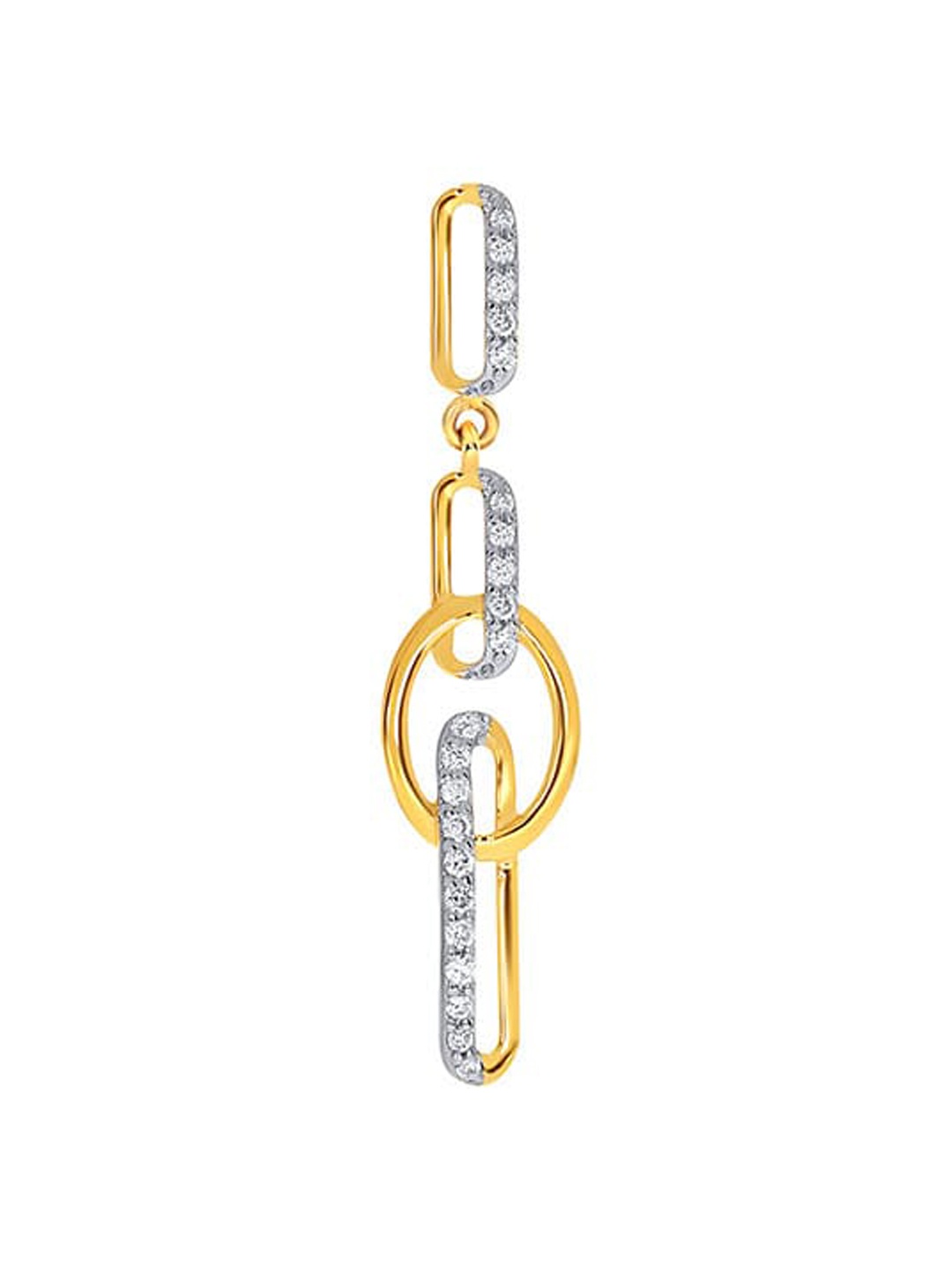 

SENCO 18KT Gold Infinite Diamond Pendant-1.2gm