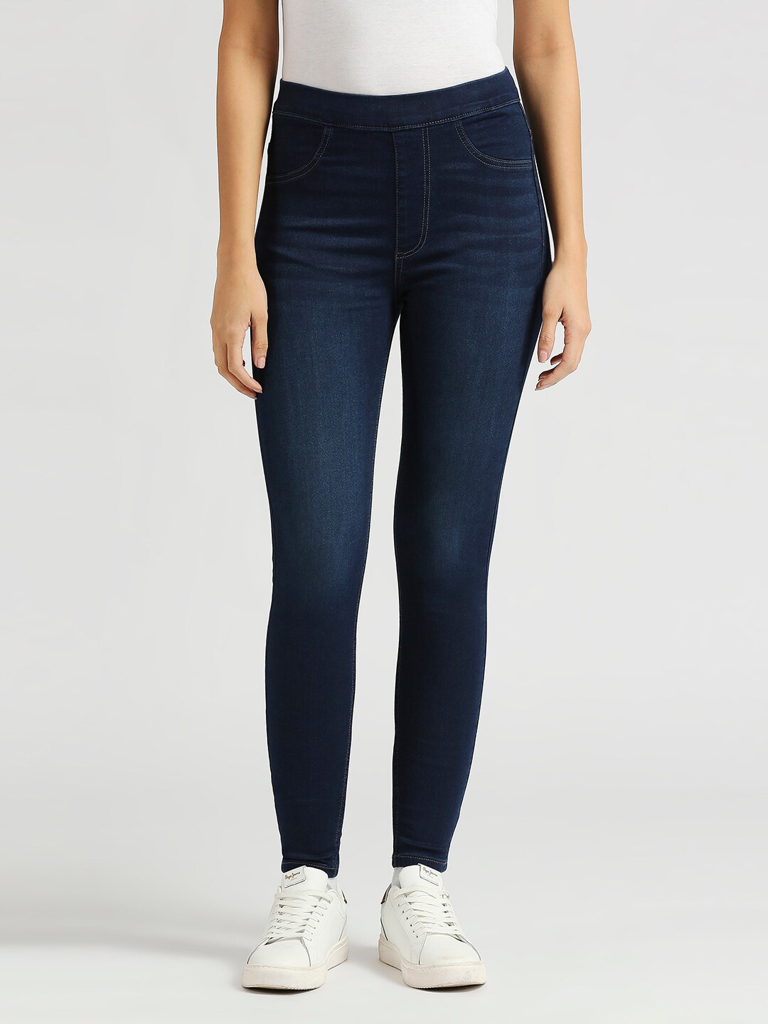 

Pepe Jeans Women Skinny Fit Jeggings, Blue