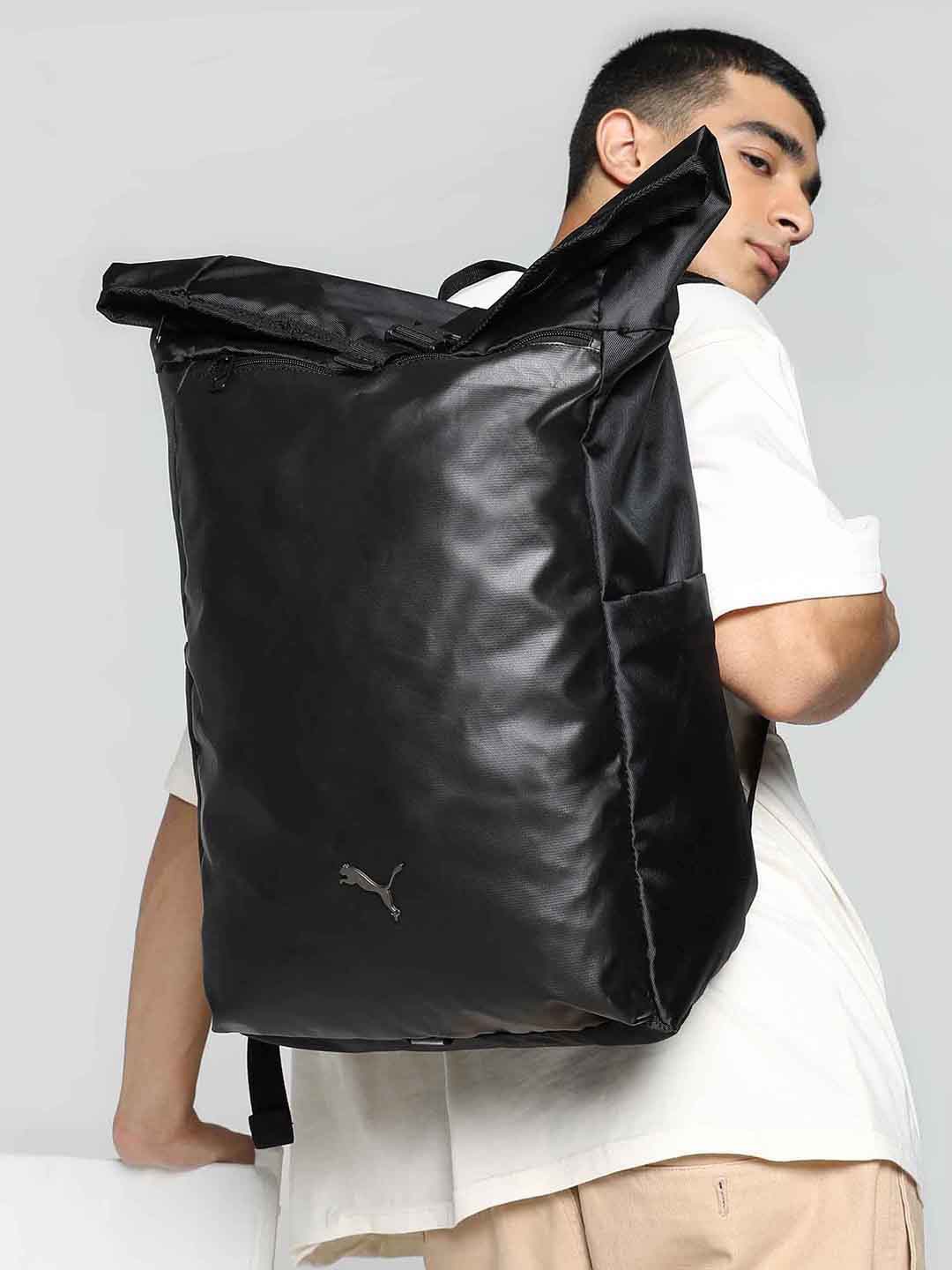 

Puma Premium Rolltop Backpack, Black
