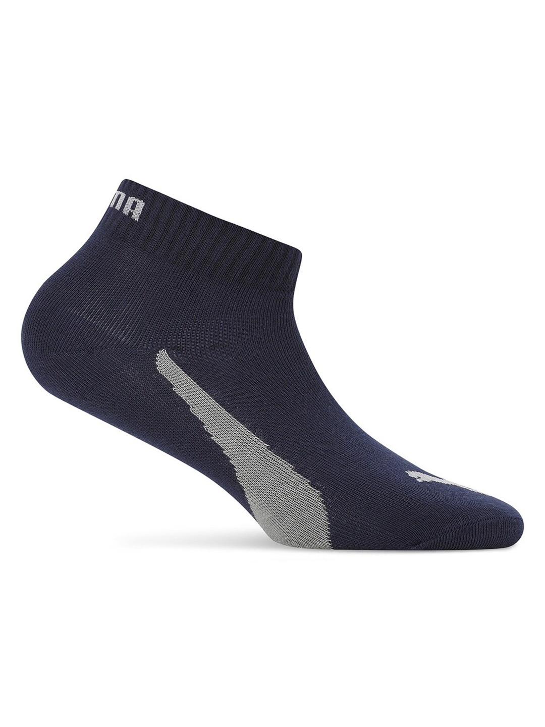 

Puma Unisex Patterned Cotton Ankle-Length Socks, Navy blue