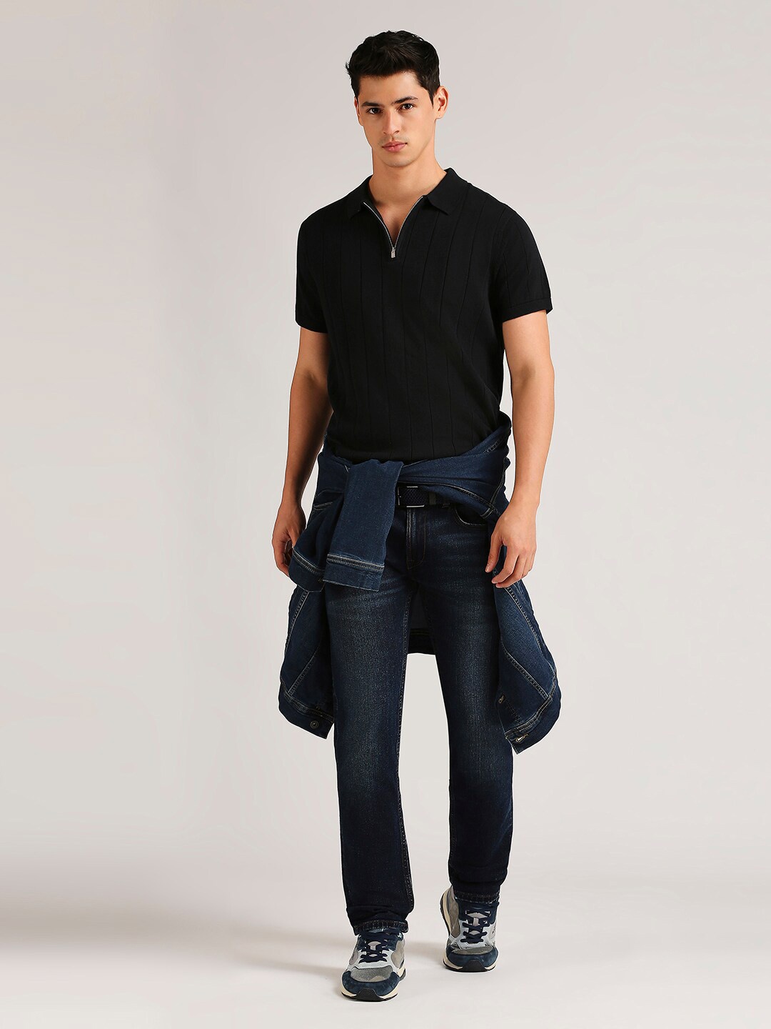 

Pepe Jeans Polo Collar Short Sleeves Pure Cotton T-shirt, Black
