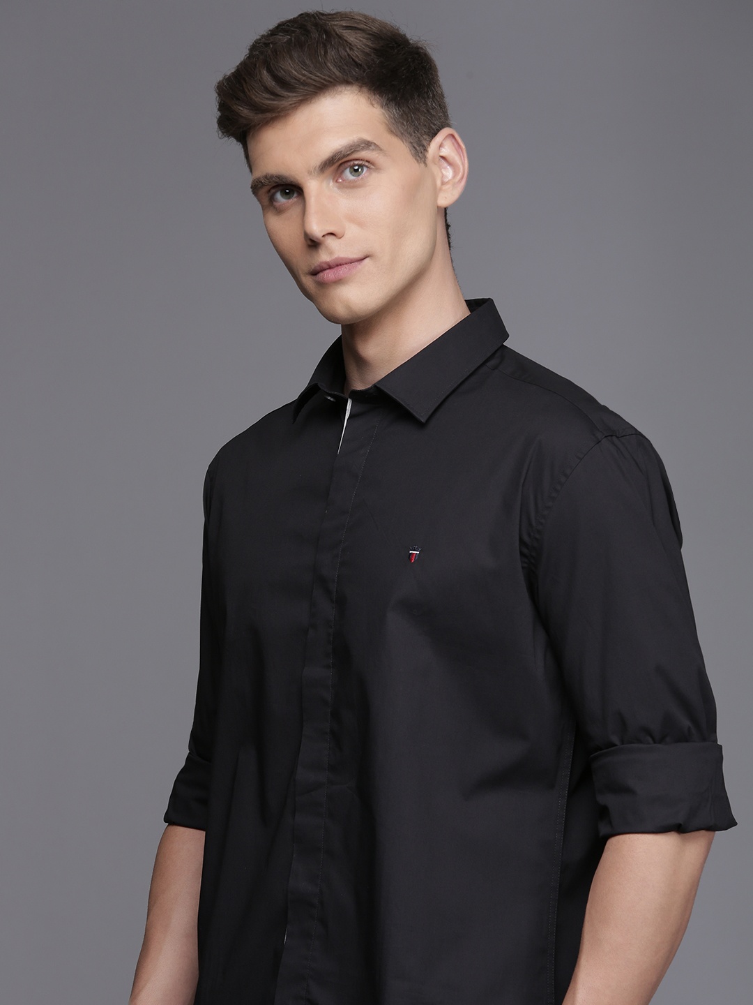 

Louis Philippe Sport Slim Fit Shirt, Black