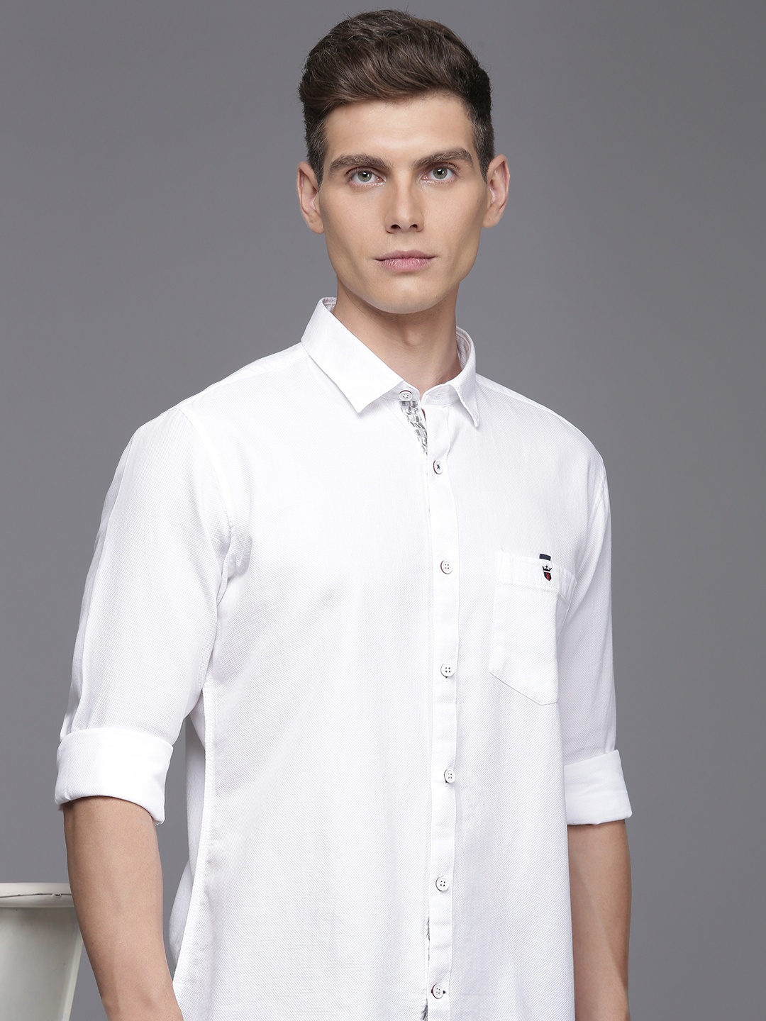 

Louis Philippe Sport Slim Fit Casual Shirt, White