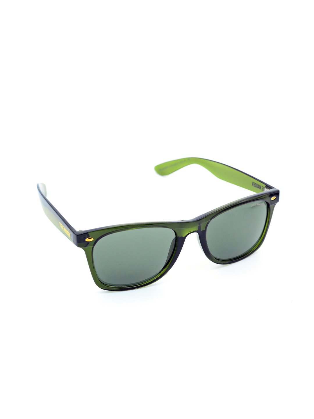 

Steve Madden Outlook Men Square Sunglasses with UV Protected Lens 16426945726, Green