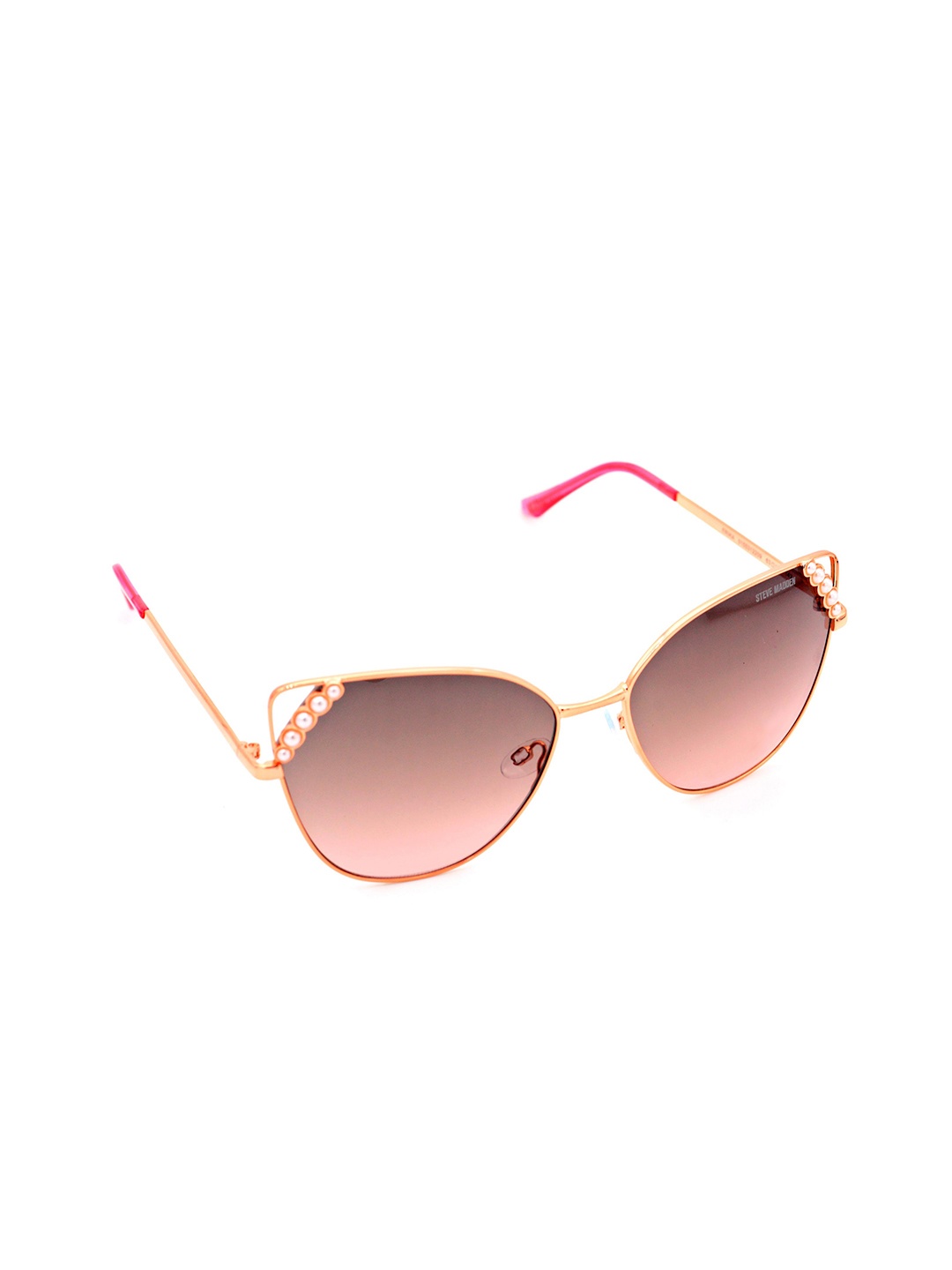 

Steve Madden Outlook Women Cateye Sunglasses with UV Protected Lens 16426945030, Pink