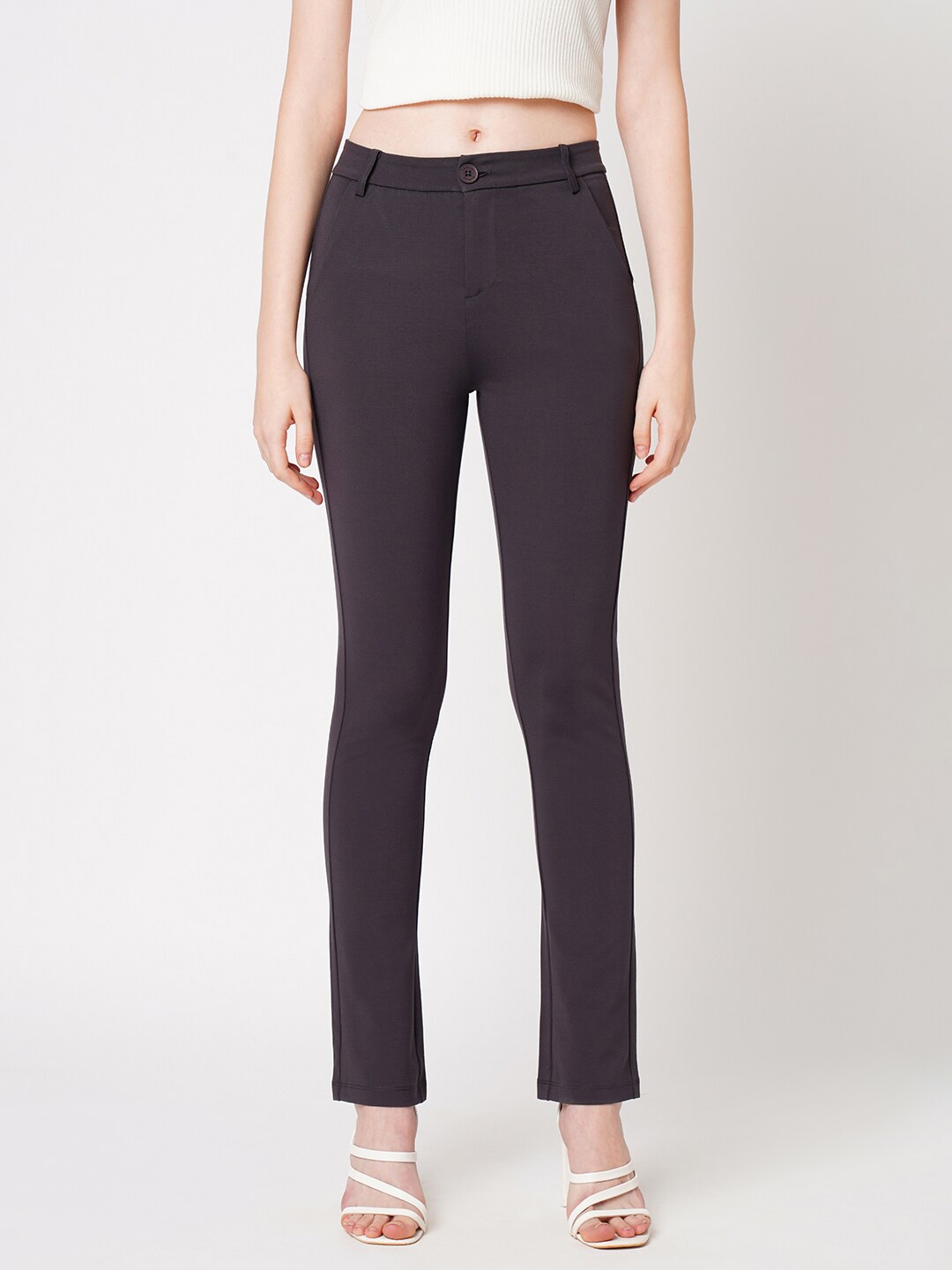 

Kraus Jeans Women Skinny Fit Treggings, Black