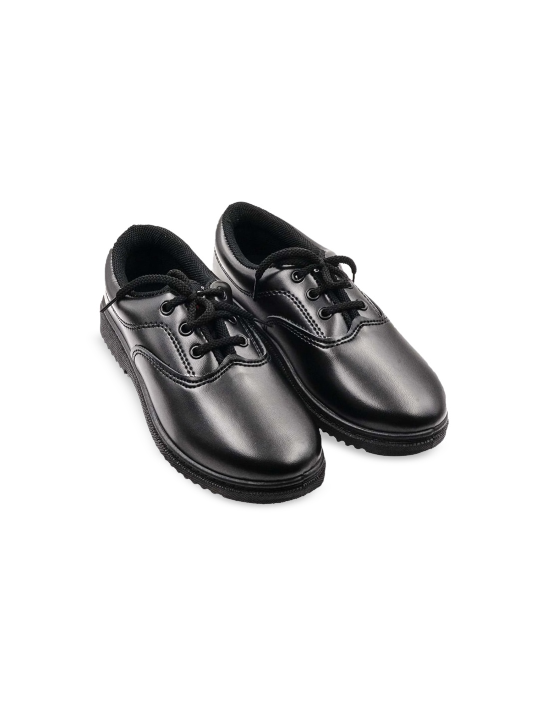 

BAESD Boys Round Toe Lightweight Derbys, Black