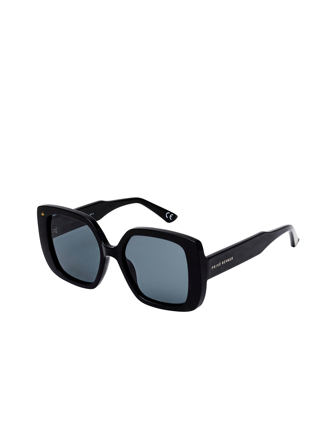

PRIVE REVAUX So Famous/S Women Square Sunglasses With UV Protected Lens 840219217260, Grey