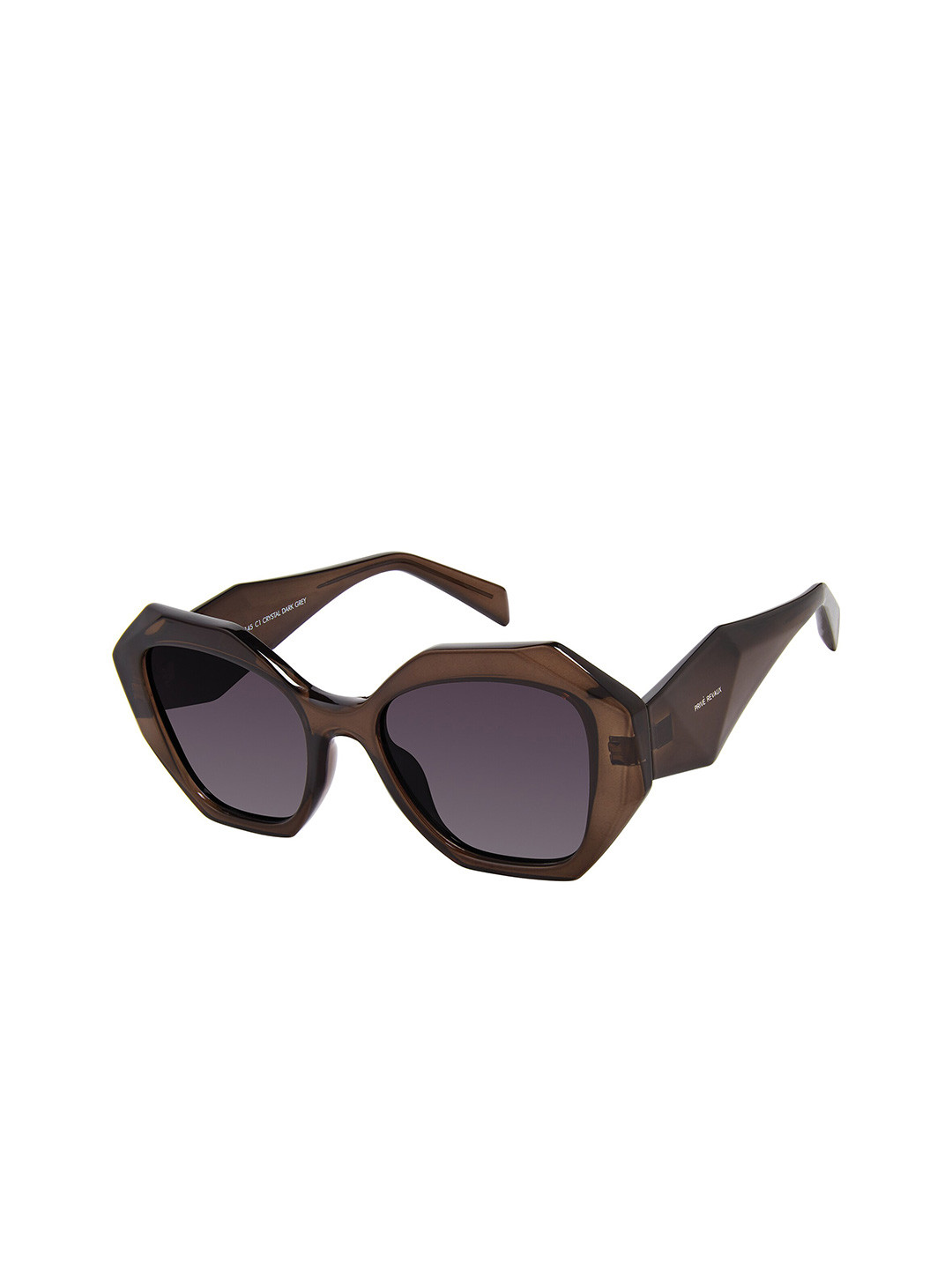 

PRIVE REVAUX The Bimini/S Women Butterfly Sunglasses With UV Protected Lens 840219224633, Grey
