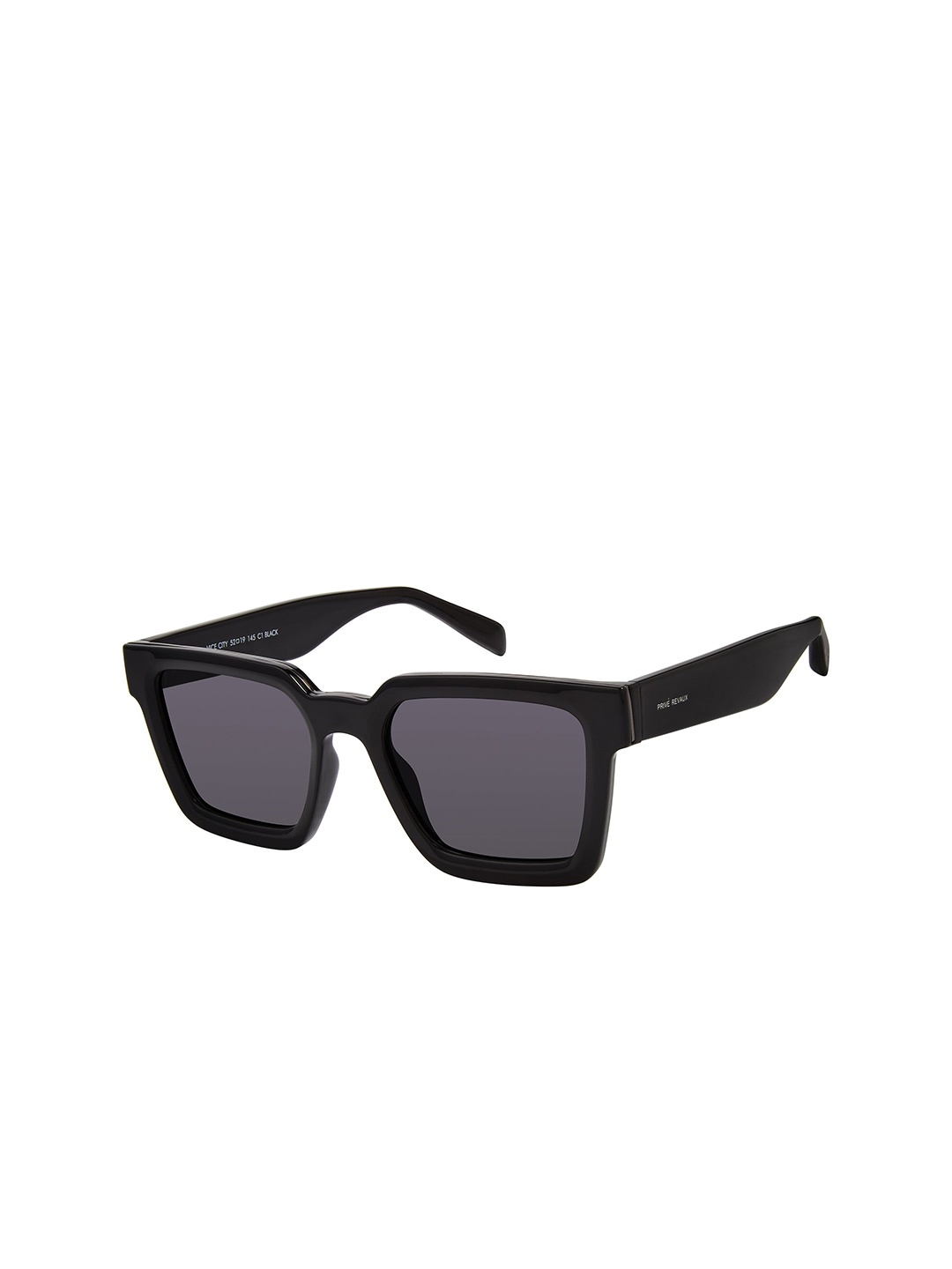 

PRIVE REVAUX Vice City/S Unisex Sqaure Sunglasses with Polarised and UV Protected Lens, Grey