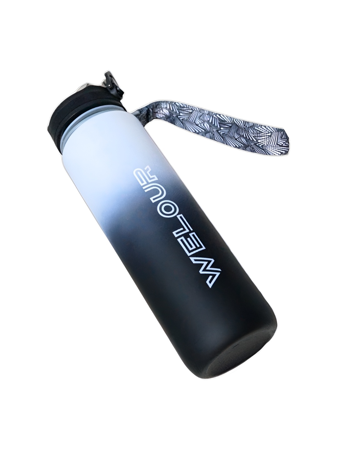 

WELOUR White Plastic Printed Water Bottle 1 ltr