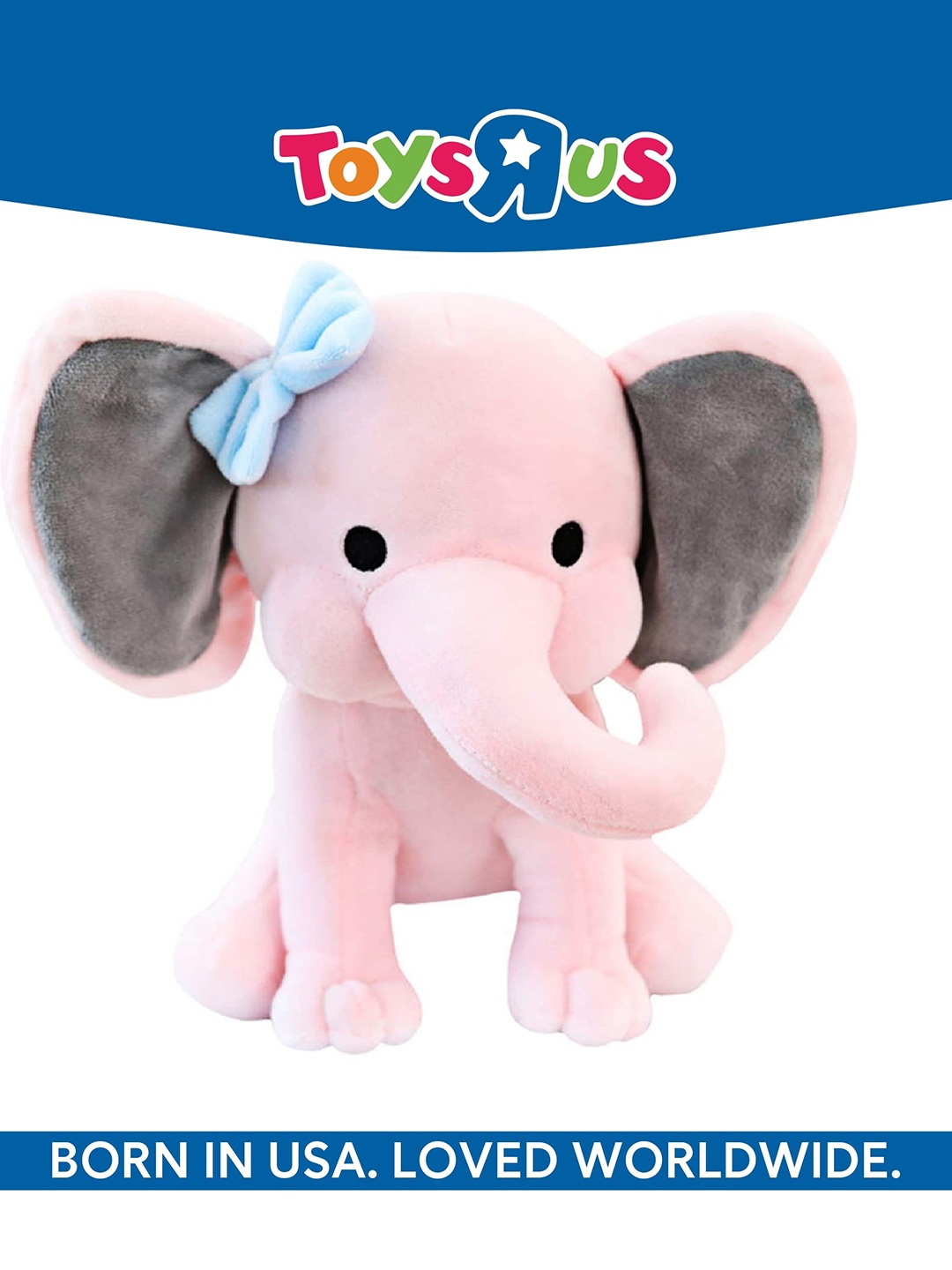 

Animal Alley Kids Elephant Soft Toys and Dolls, Pink