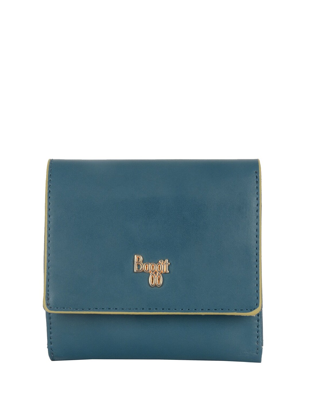 

Baggit Women Three Fold Wallet, Green