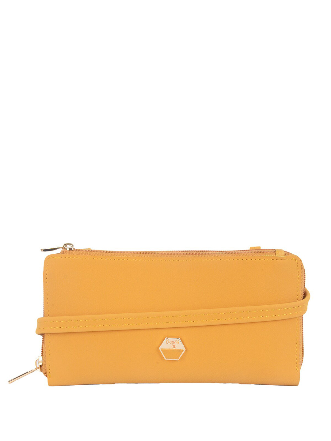 

Baggit Women Zip Around Wallet, Yellow