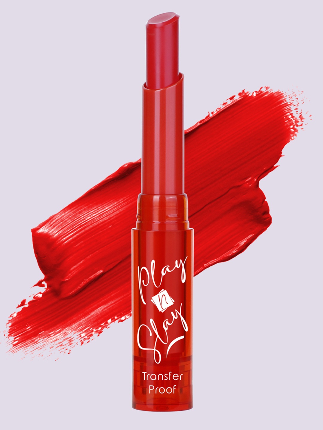

Half N Half Play N Slay Transfer proof Lipstick - Rock in Red