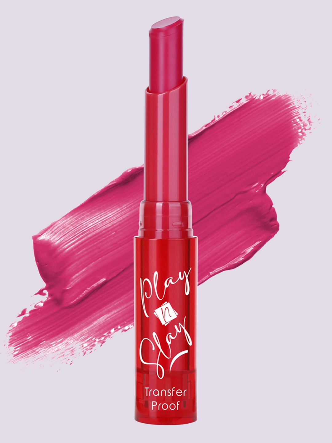

Half N Half Play N Slay Transfer proof Lipstick - Peppery Pink
