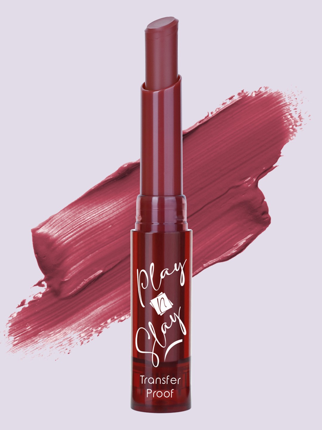 

Half N Half Play N Slay Velvette Lipstick 3.5 ml - Ballerina, Maroon