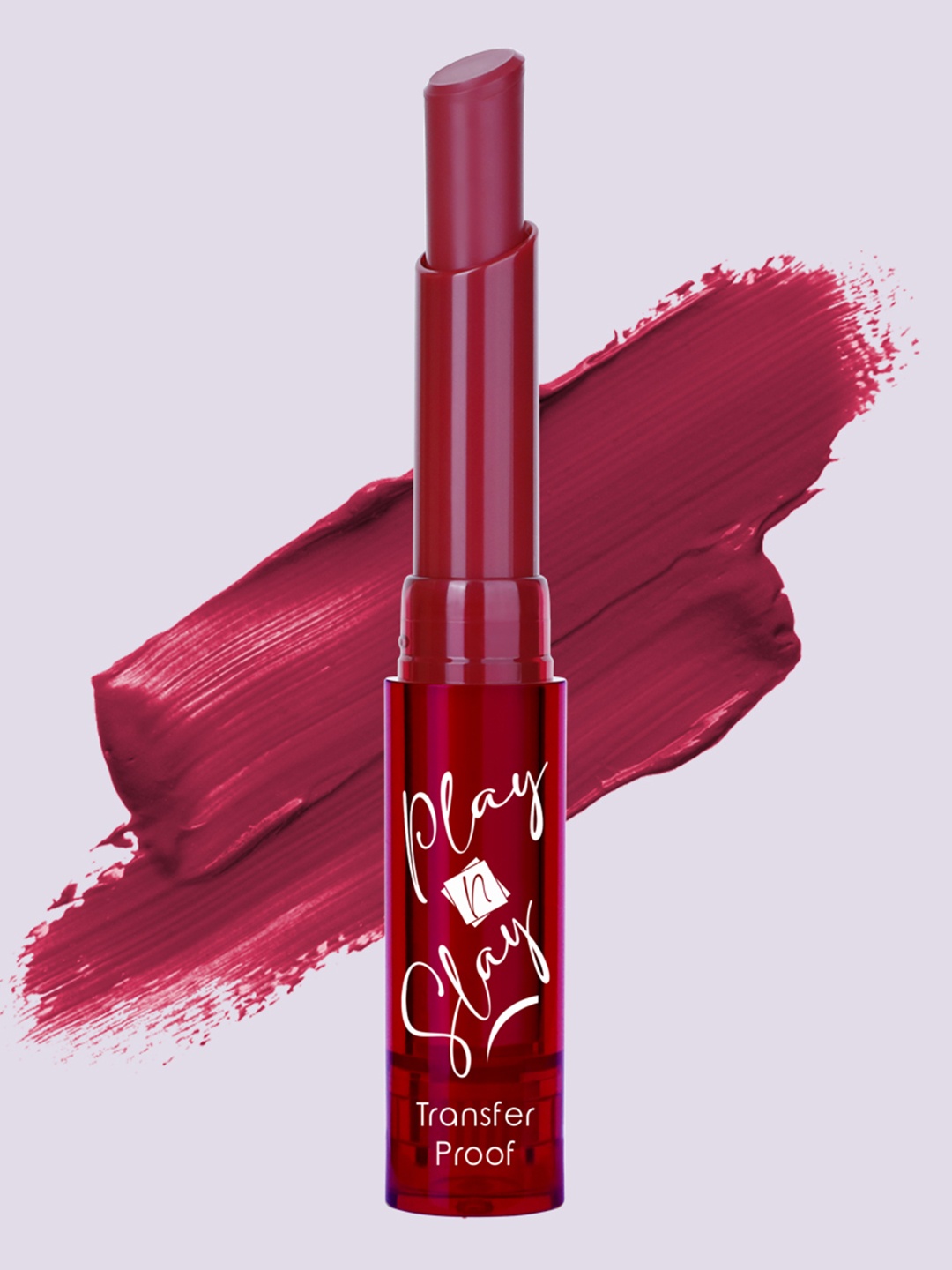 

Half N Half Play N Slay Transfer proof Lipstick - Just Maroon