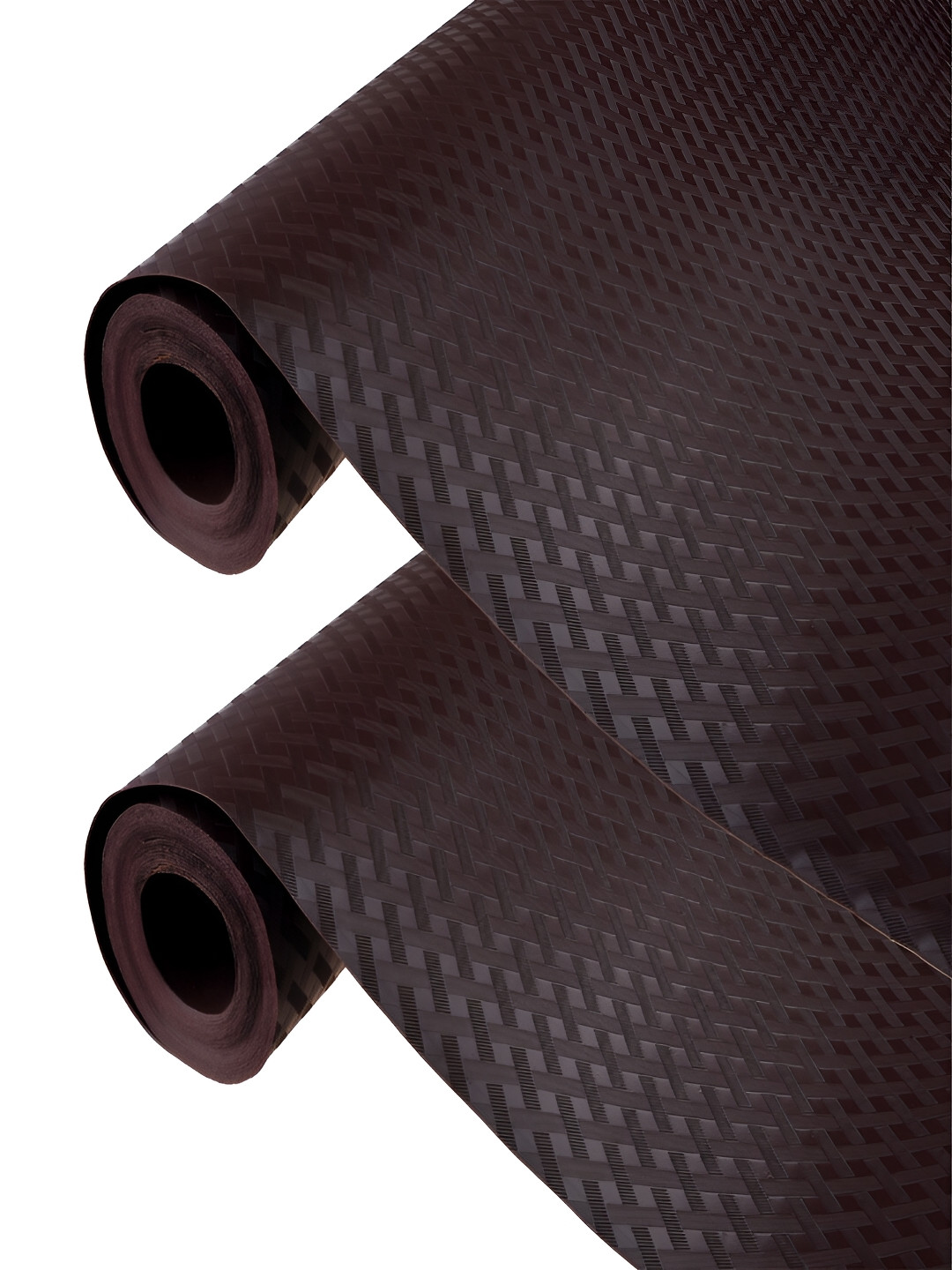 

Kuber Industries Brown 2 Pieces Printed Regular Shelf Liner