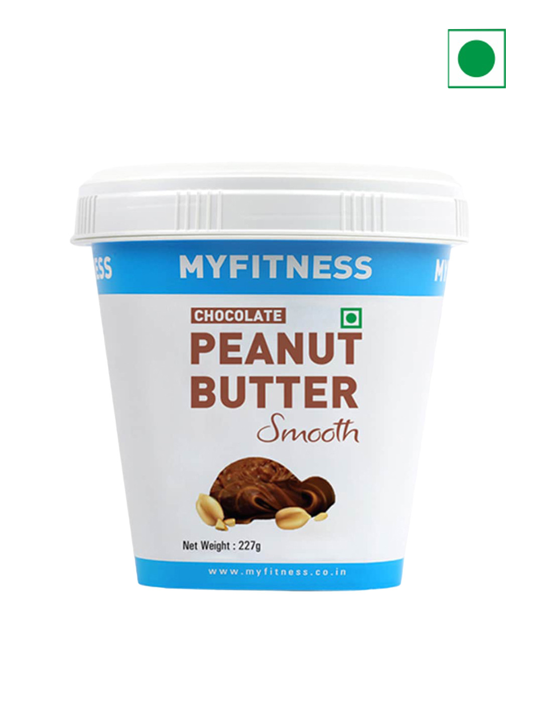 

MyFitness Peanut Butter Chocolate Peanut Butter Smooth -227 gm, White