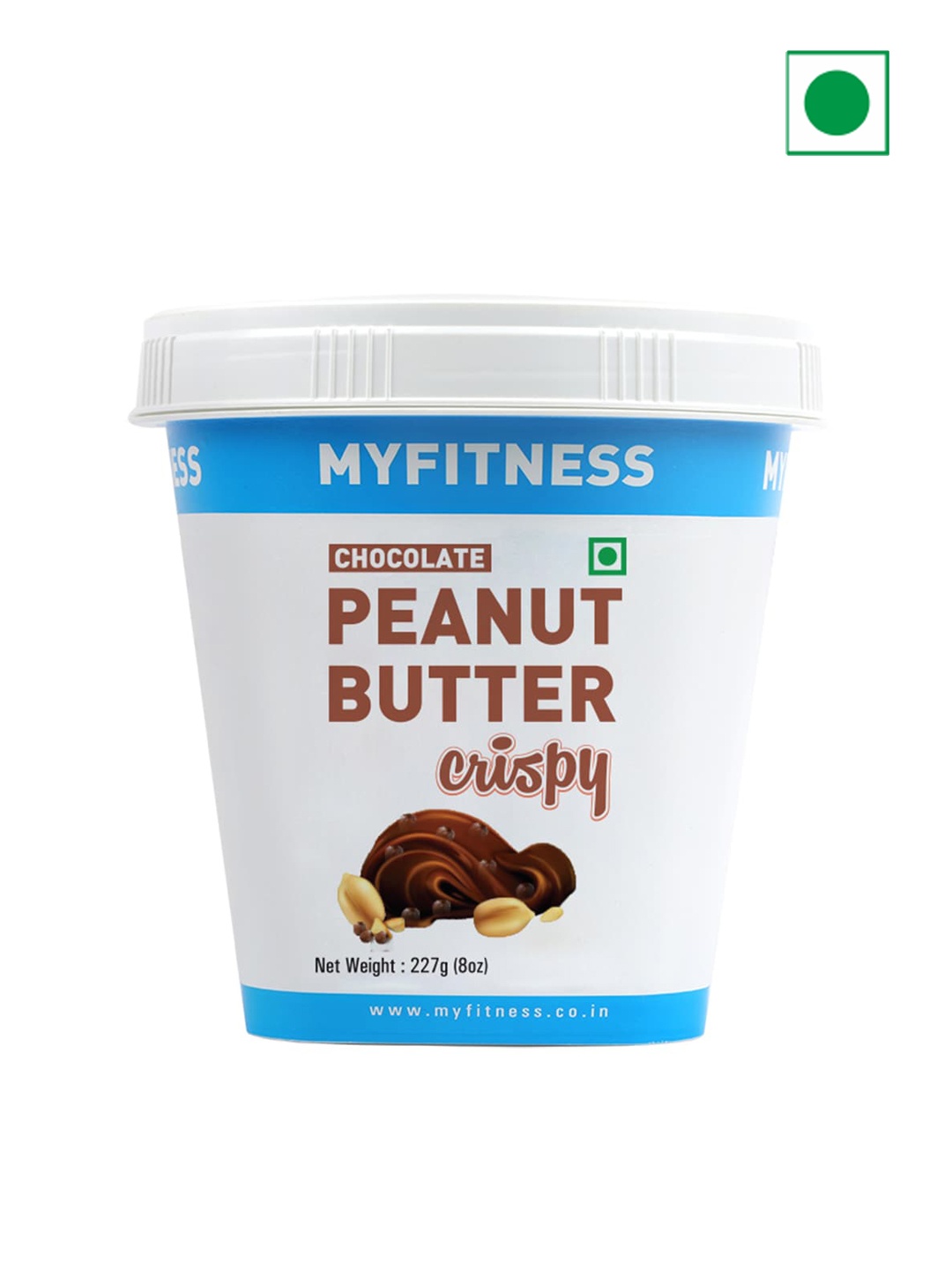 

MyFitness Peanut Butter Chocolate Peanut Butter Crispy-227 Gm, Blue