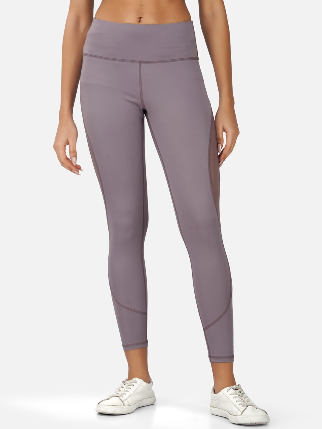 

SG Women Ankle Length Sports Tights, Purple