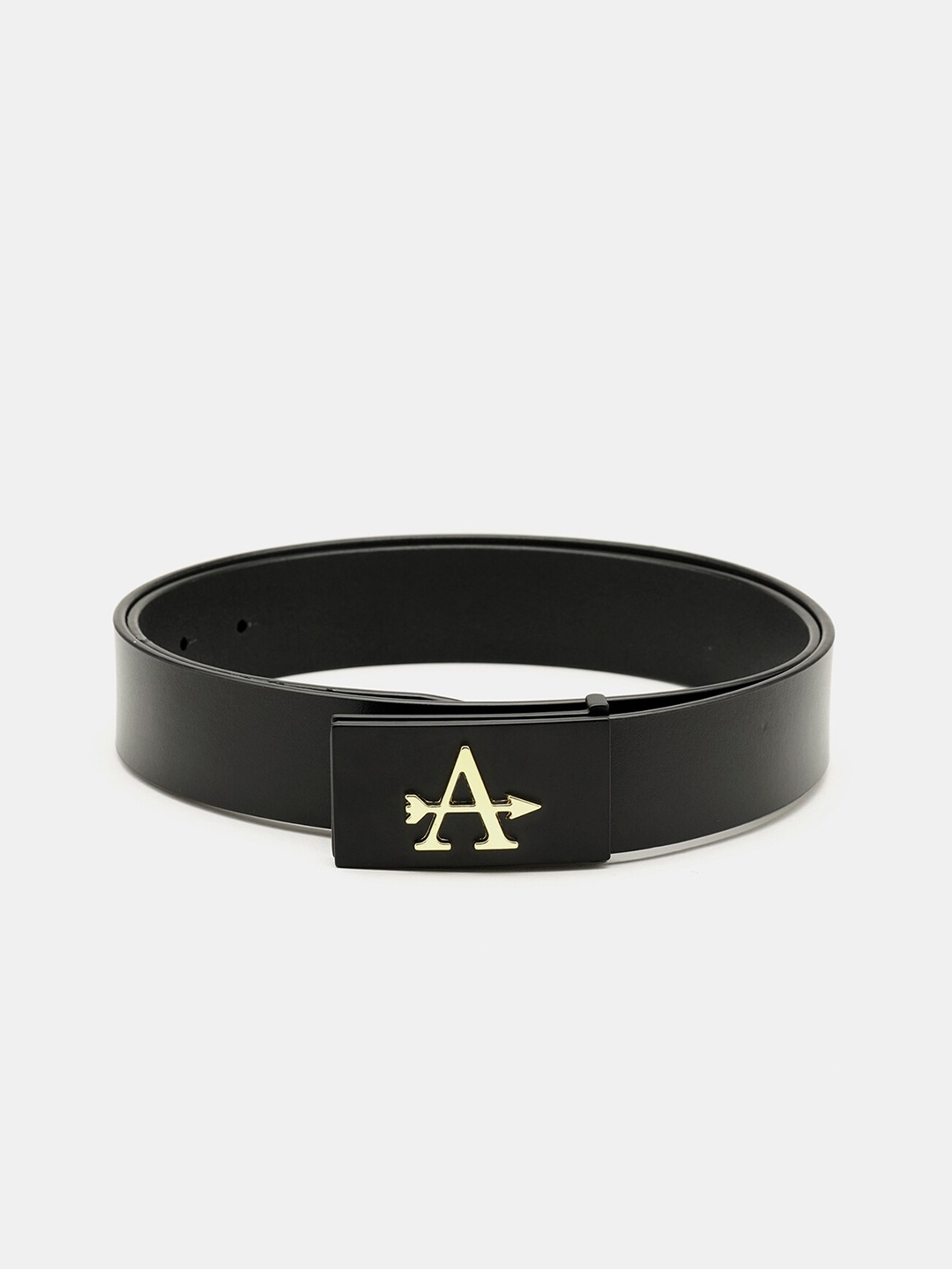 

Arrow Men Leather Reversible Belt, Black