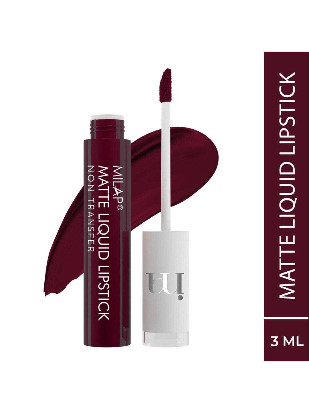 

MILAP Matte Liquid Waterproof Lipstick - 3 ml - Rusty Rekha 621, Brown