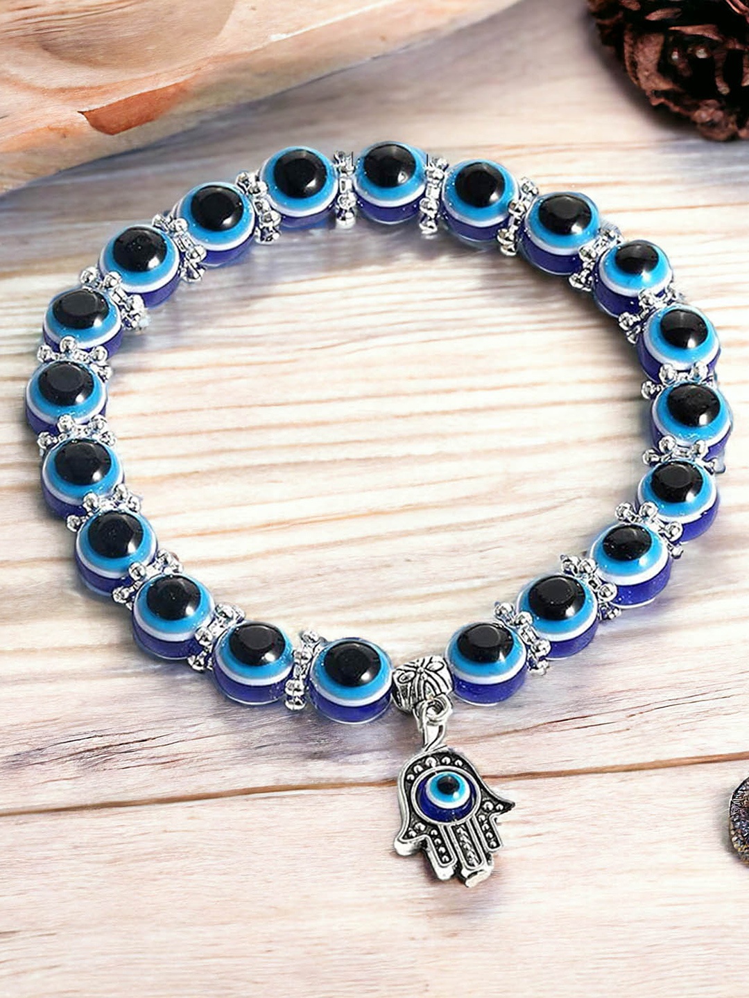 

Okos Unisex Charm Bracelet, Blue