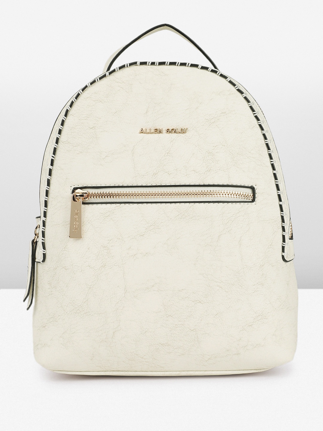 

Allen Solly Women Textured Backpack, Off white