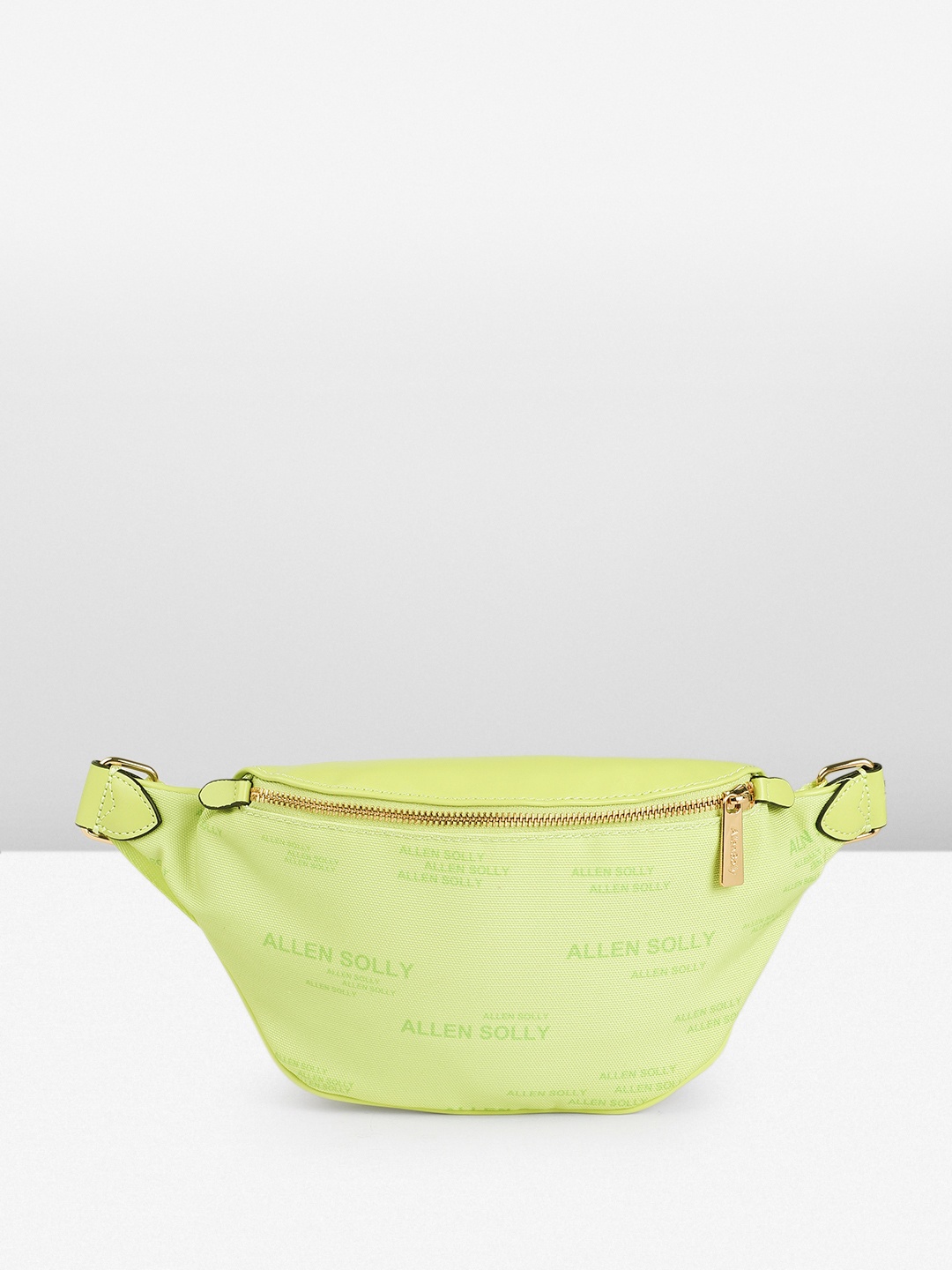 

Allen Solly Women Brand Logo Printed Waist Pouch, Green