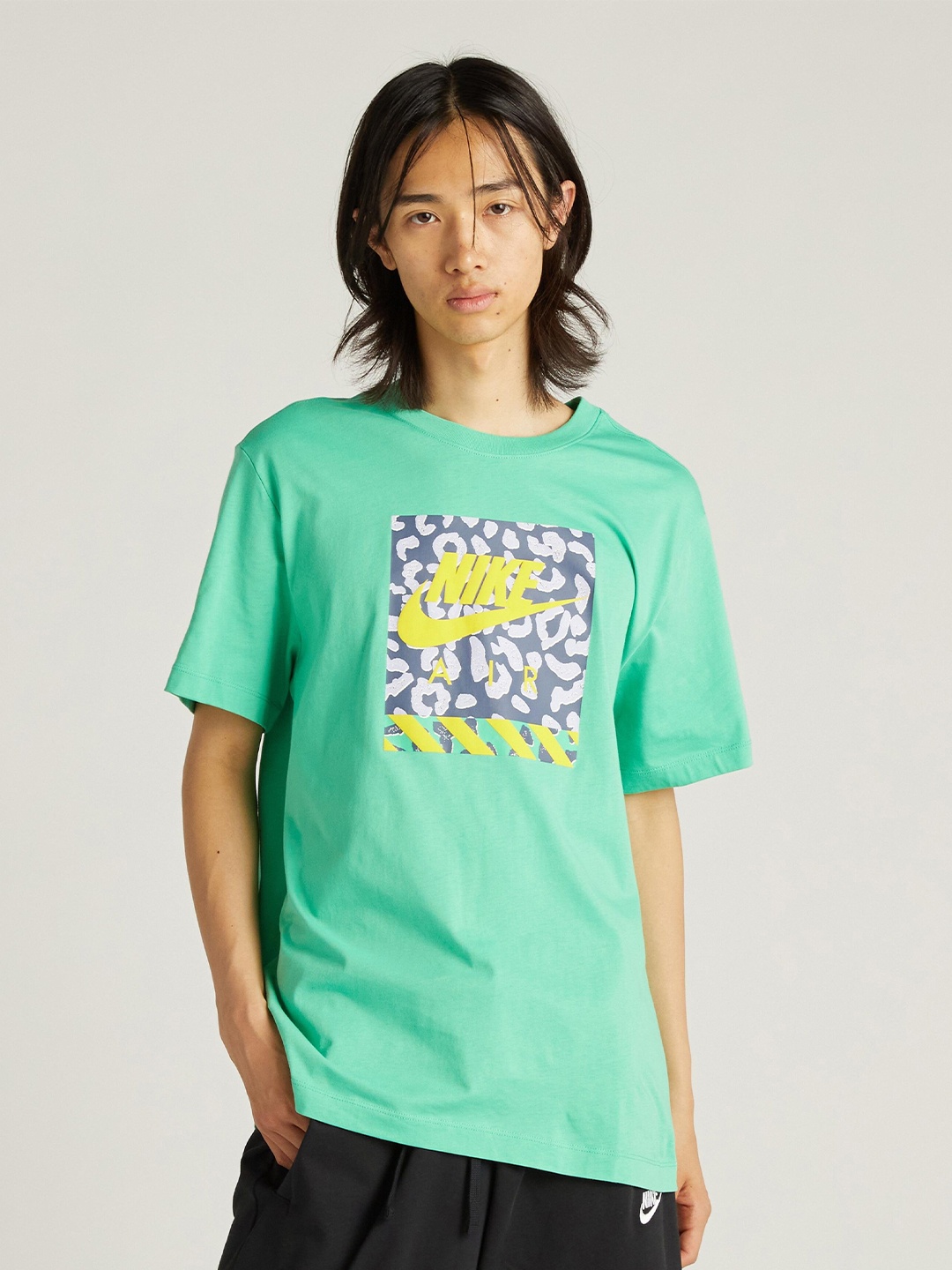 

Nike AS M NSW TEE BRAND HBR FS, Green