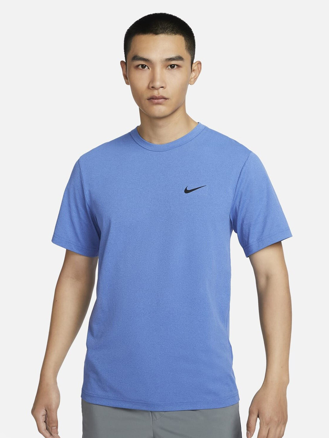 

Nike Dri-FIT UV Hyverse Men's Short-Sleeve Fitness Top, Blue