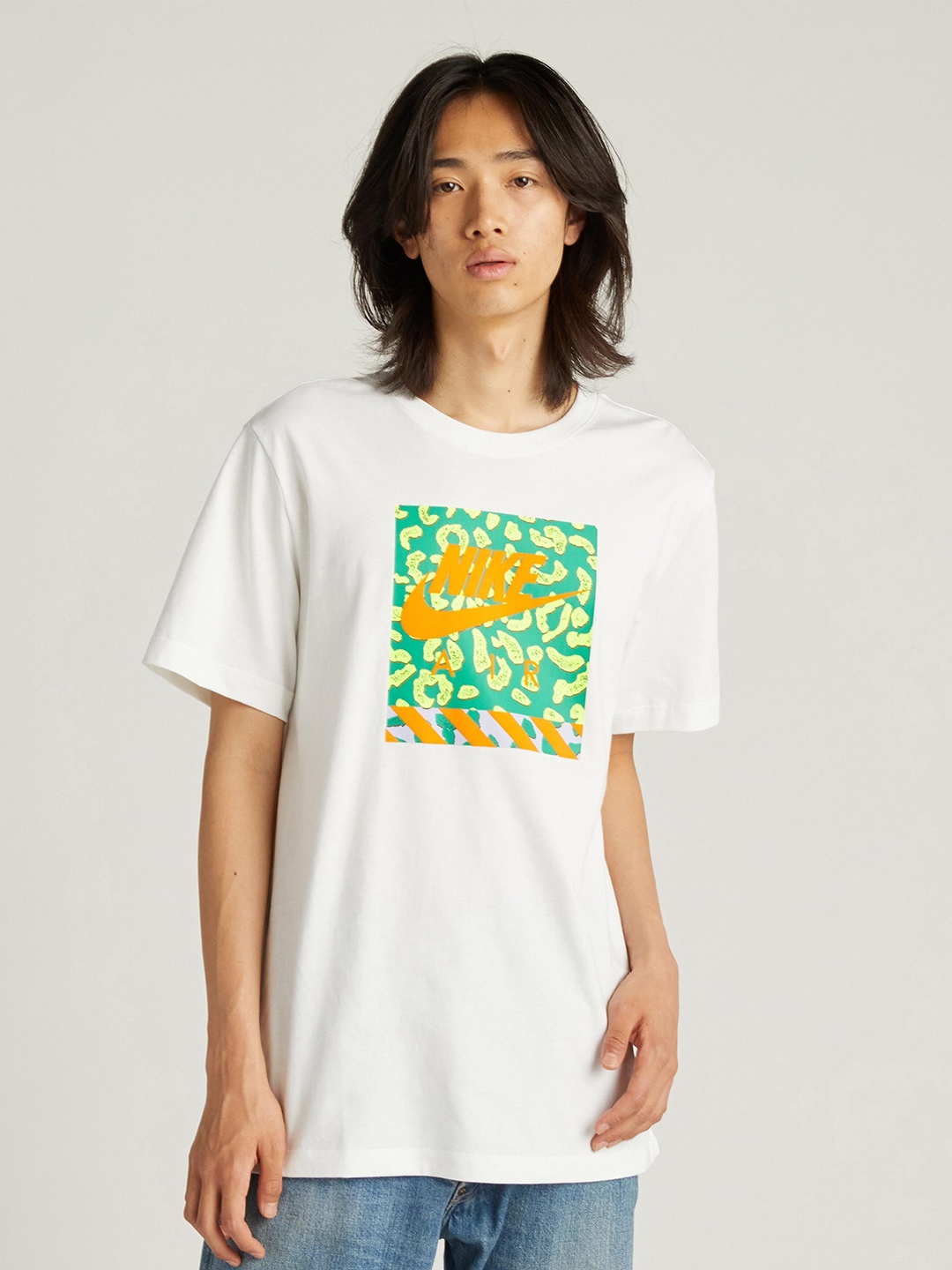 

Nike As M Nsw Tee Brand Hbr Fs, White