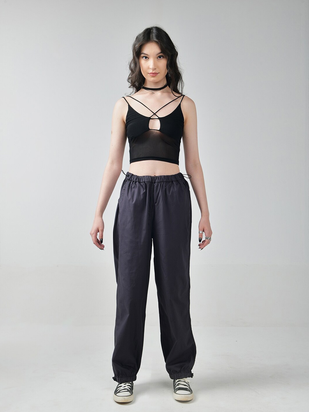 

IZF Sleeveless Top & Trouser, Black