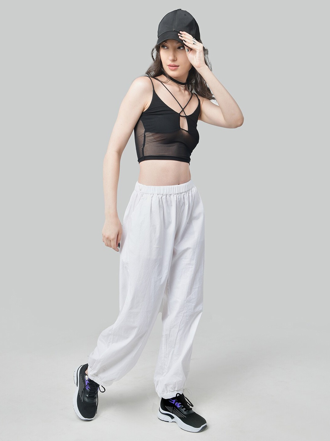 

IZF Sleeveless Top & Trouser, Black