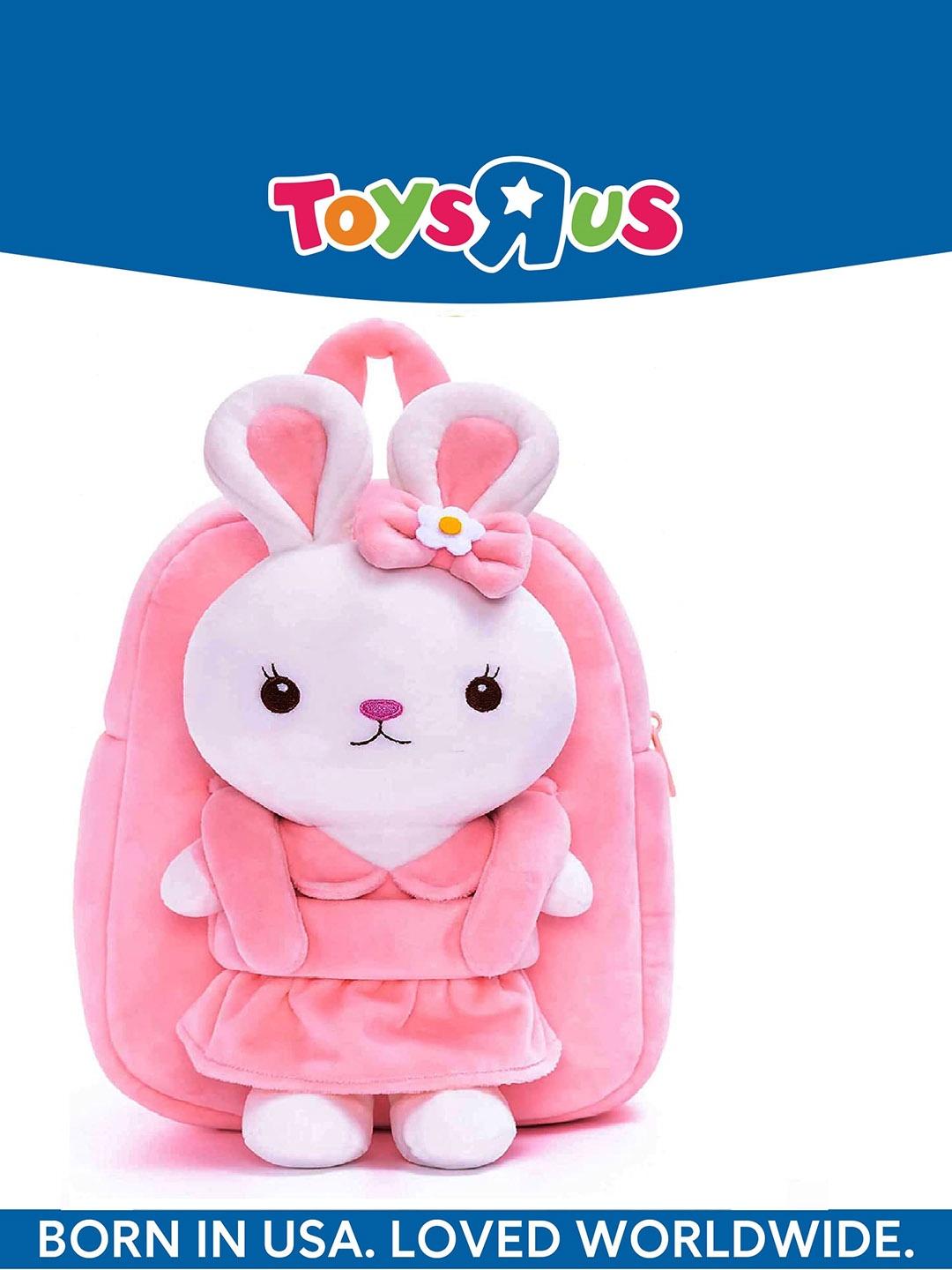 

Animal Alley Kids Rabbit Cartoon Ergonomic Backpack, Pink