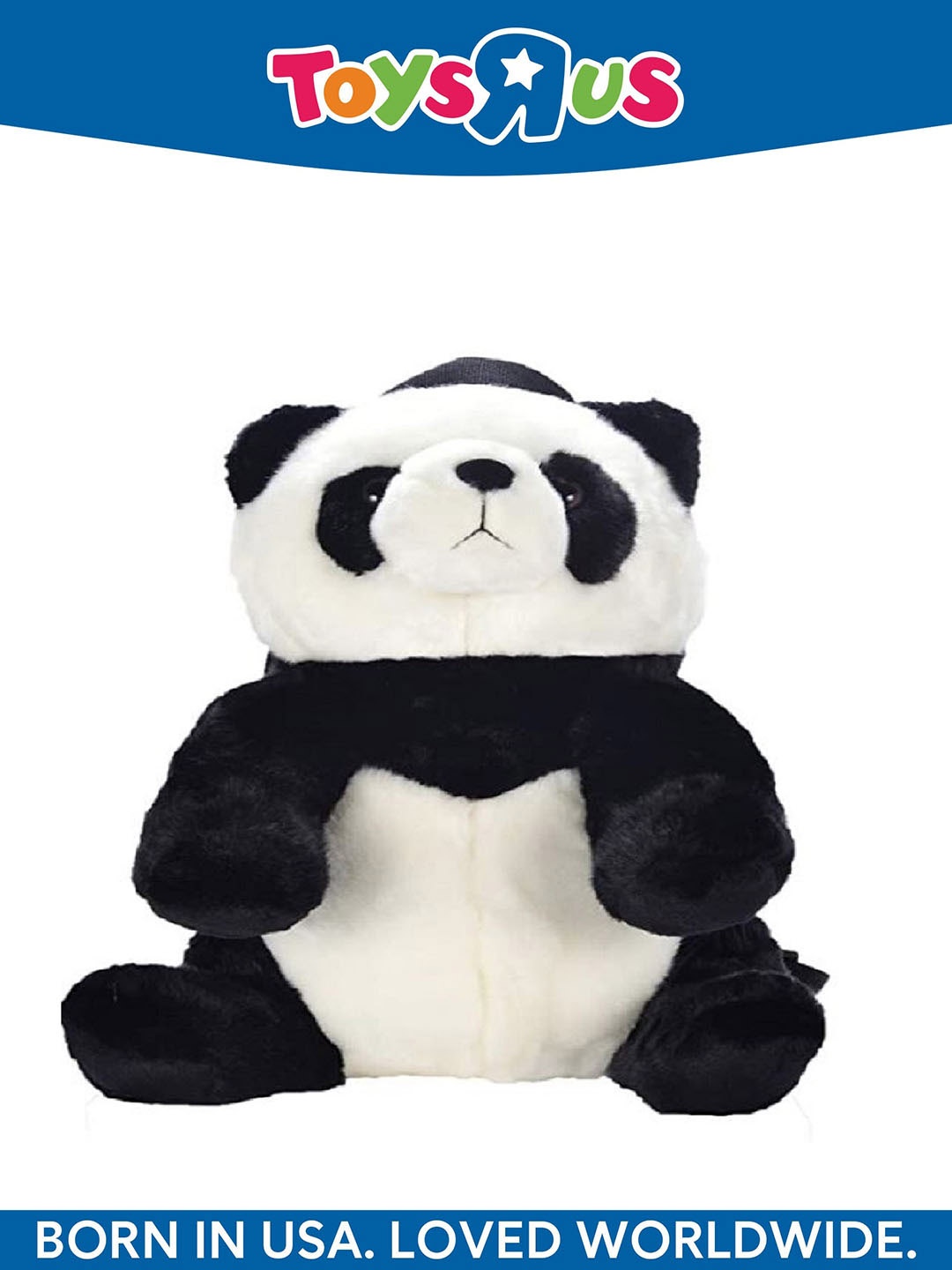 

Animal Alley PandaFurr Soft Toys and Dolls, Black