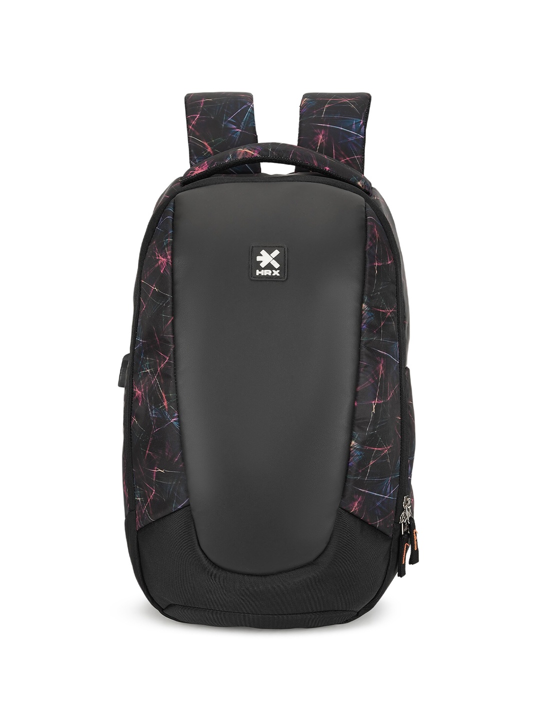 

HRX by Hrithik Roshan Navy Blue Unisex Backpack With USB Charging Port