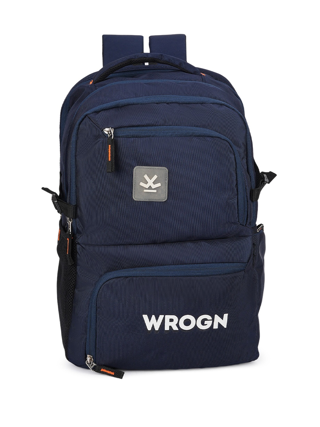 

WROGN Unisex Water Resistance Backpack, Navy blue