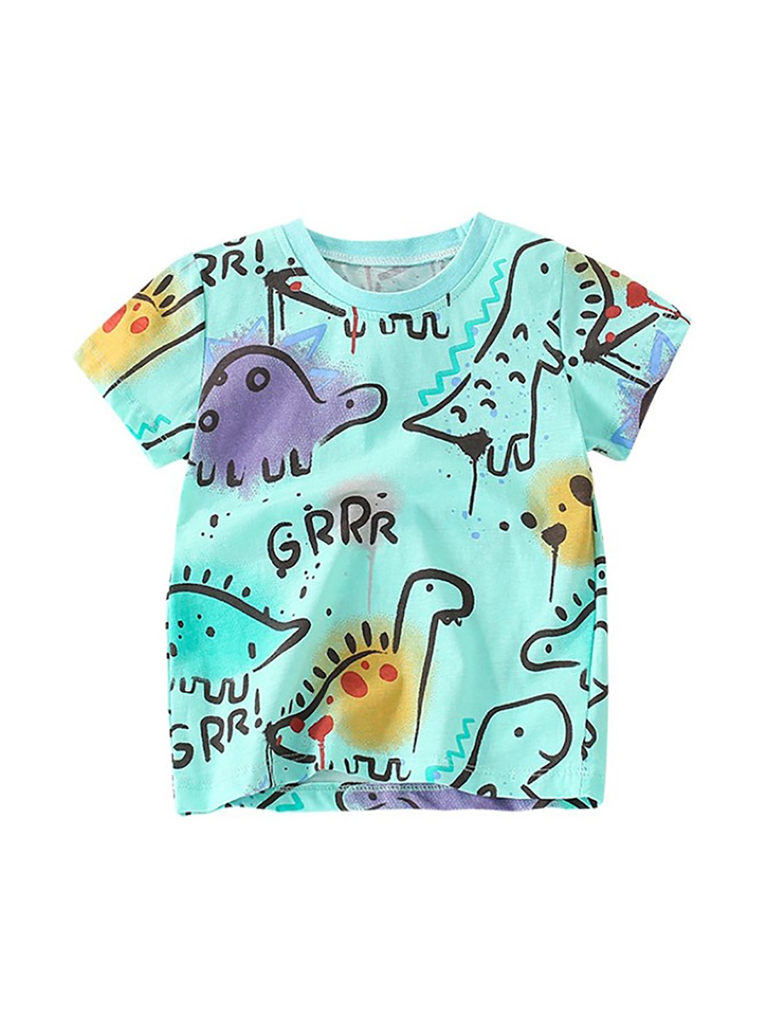 

StyleCast x Revolte Boys Blue Round Neck Printed Short Sleeves T-shirt