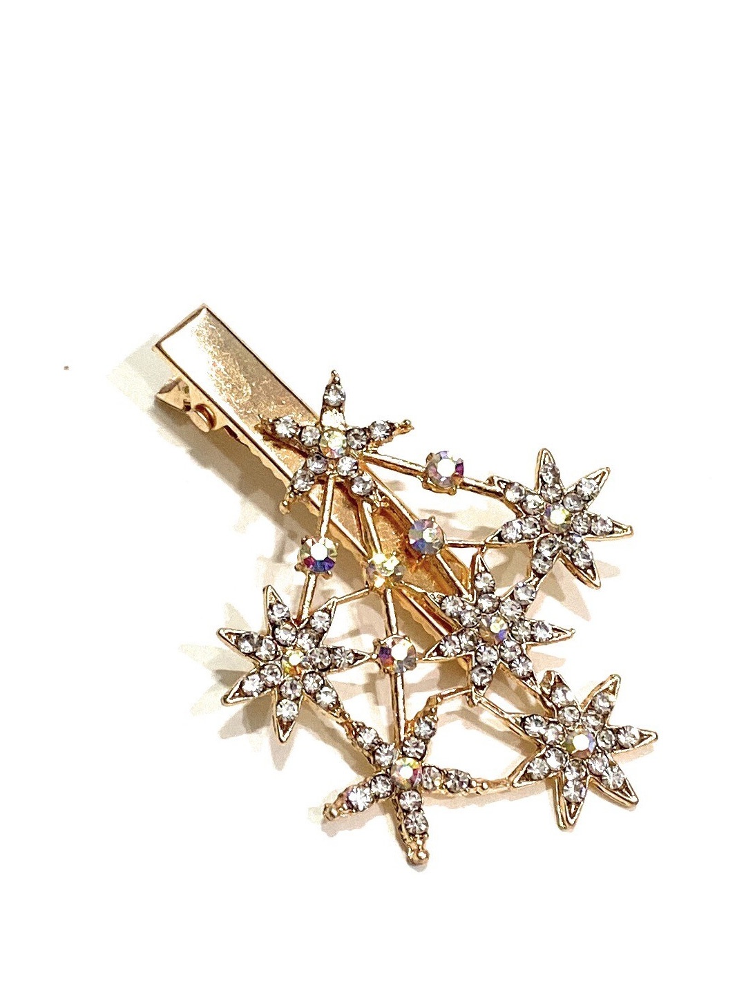 

BAESD Girls Embellished Alligator Hair Clip, Gold