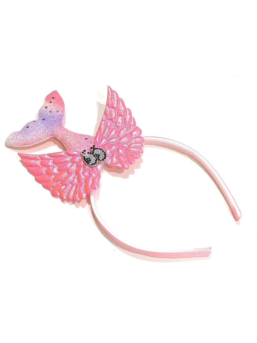 

BAESD Girls Mermaid Embellished Hairband, Pink