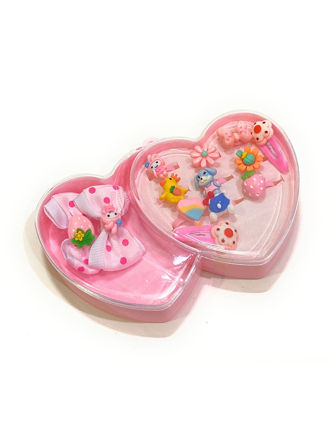 

BAESD Girls Hair Accessories Box, Pink